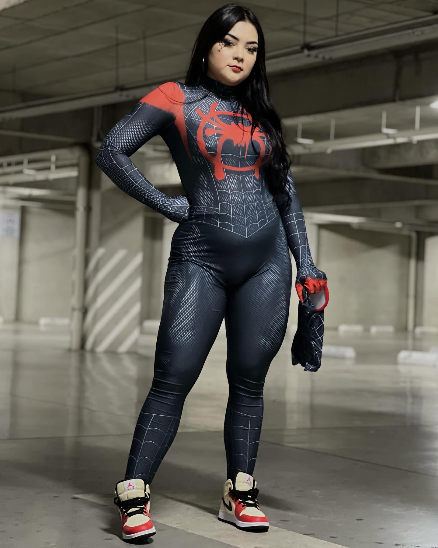 Fantasia Homem Aranha Feminina Miles Para Mulheres Vários modelos e Tamanhos Adulto festas
