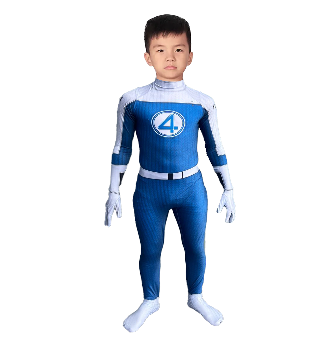 Fantasia Infantil Quarteto Fantástico Filme 2025 Cosplay Traje Crianças