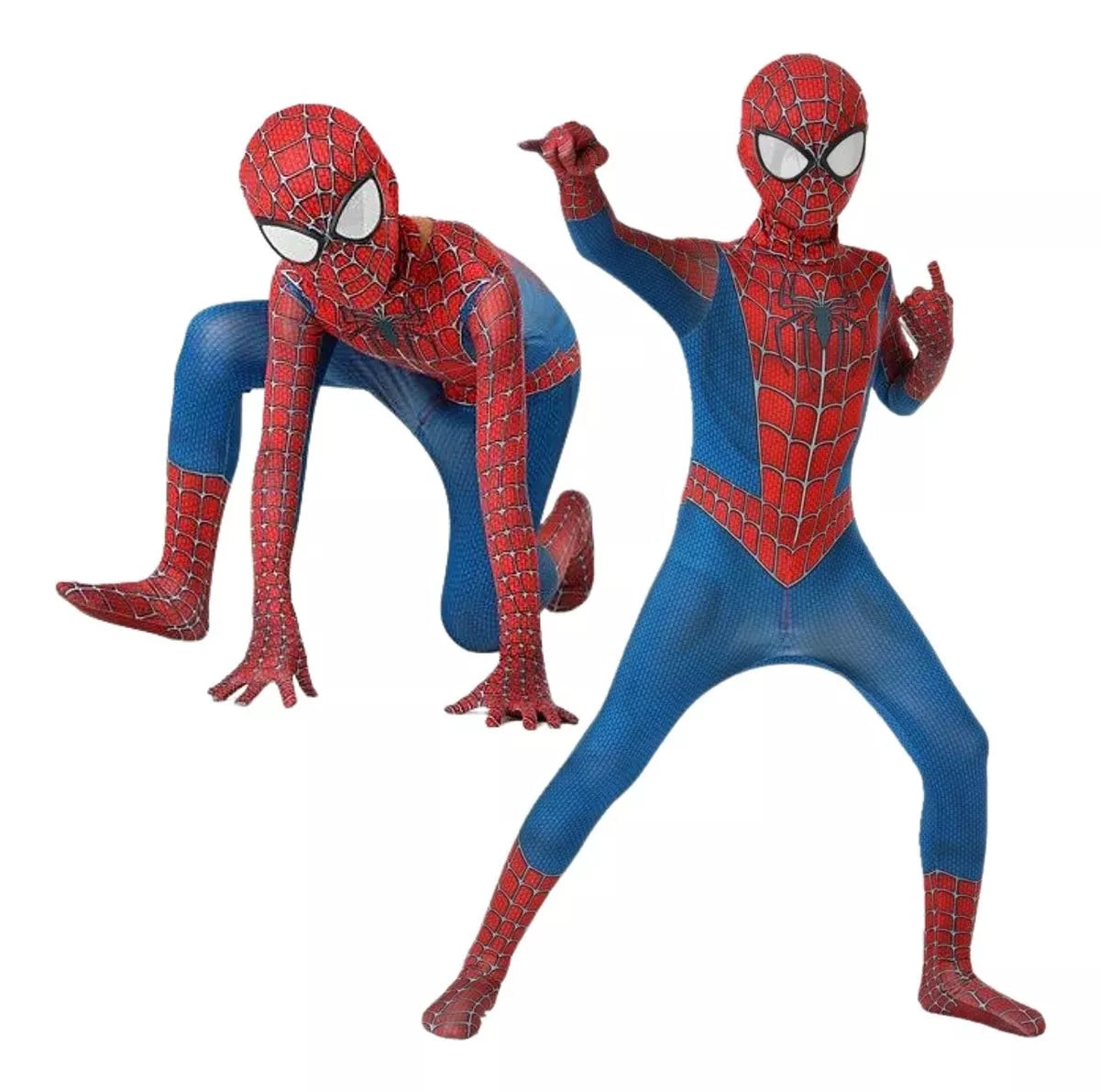 Fantasia Espetacular Andrew  Homem Aranha Filme Cosplay Infantil Traje