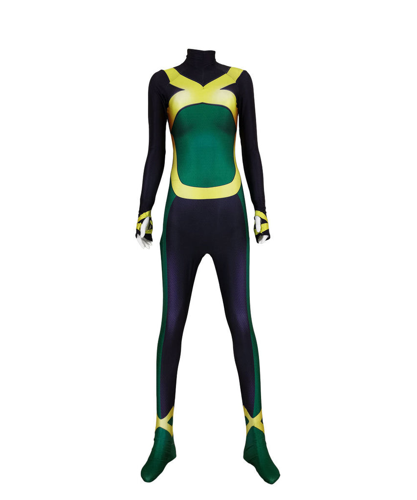 Fantasia Feminina Jean Grey X-Men Adulto Cosplay Traje Luxo